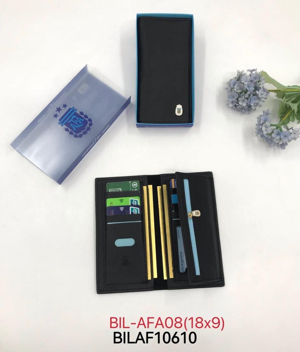 Billetera AFA Clásica Negra