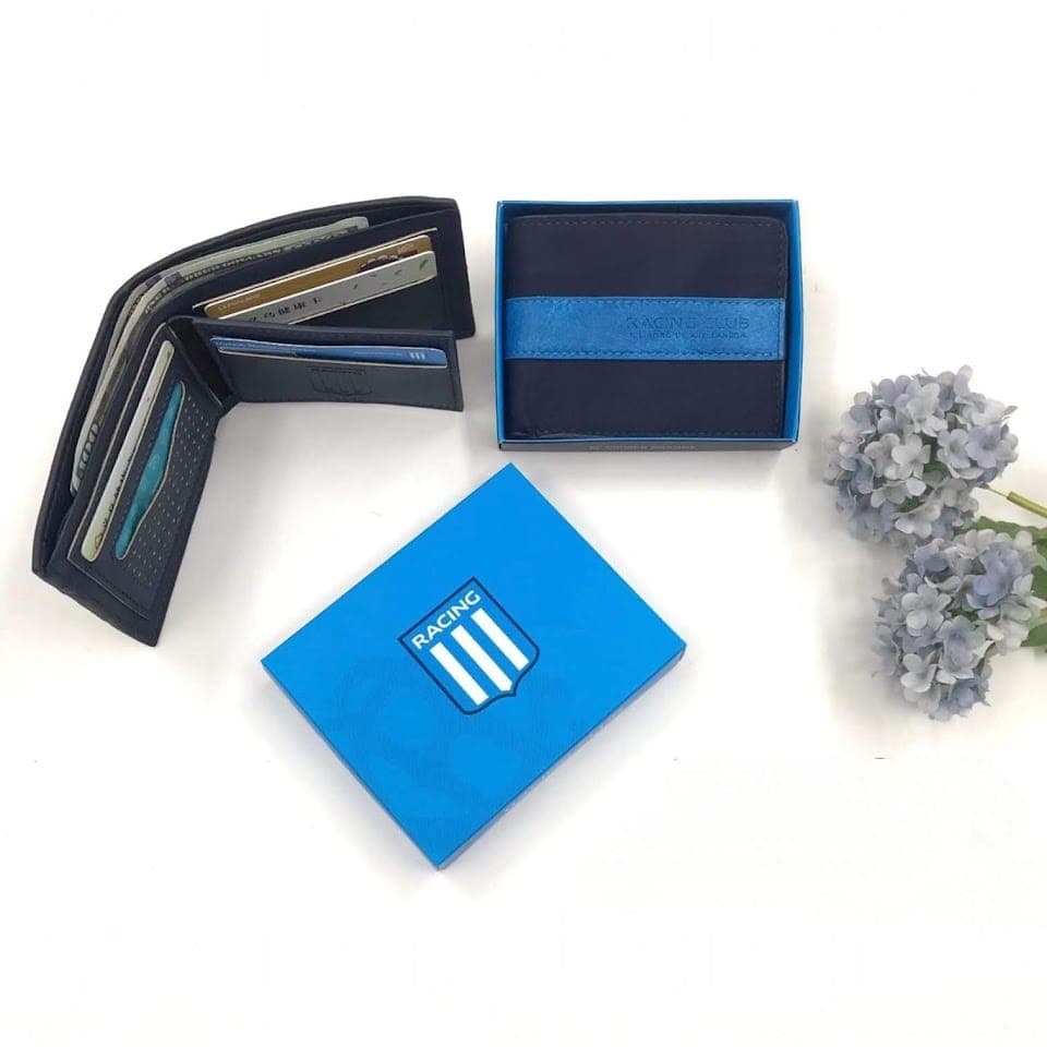 Billetera Racing Club - Diseño Exclusivo