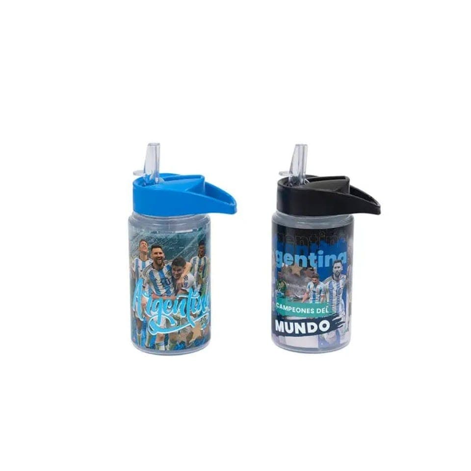 Botella AFA Campeones del Mundo - Boca de Silicona