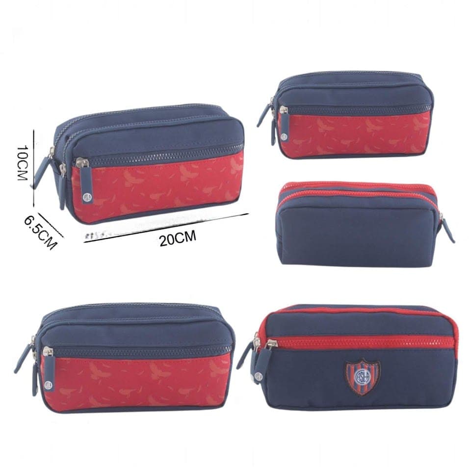 Cartuchera San Lorenzo Diseño Bicapa - imagen 1