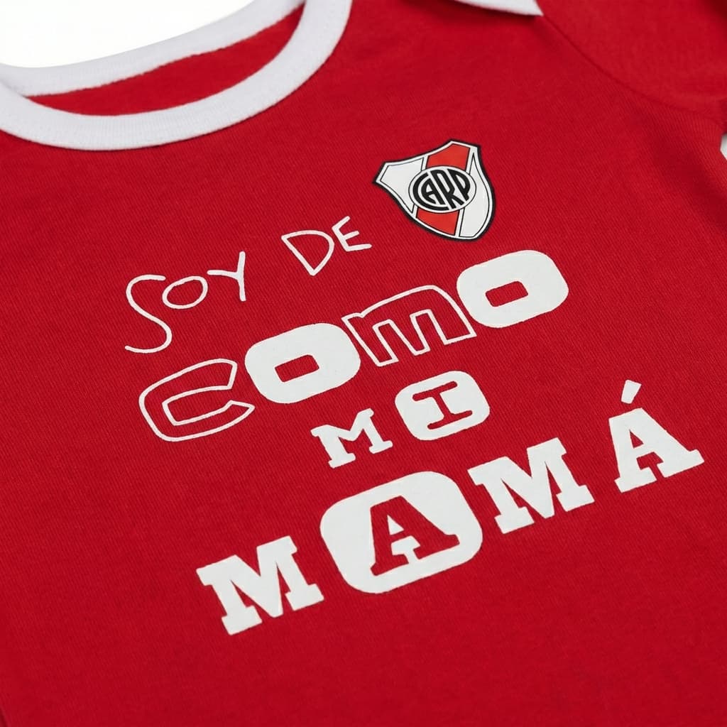 Body River Plate Como Mi Mamá - Manga Larga Infantil - miniatura 2