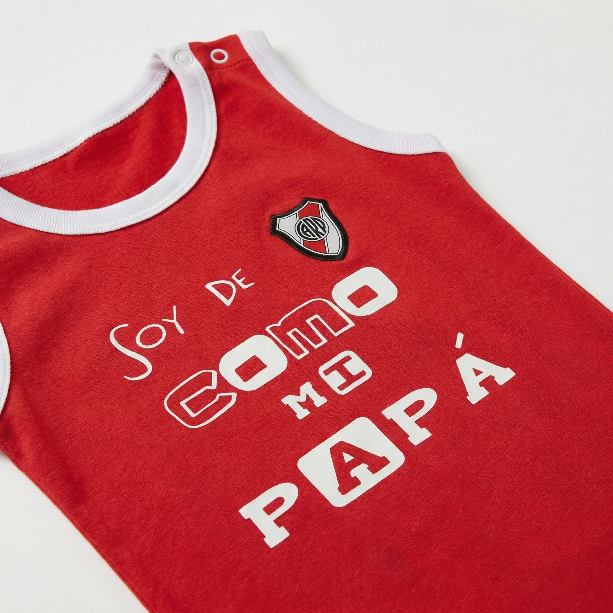 Body River Plate Como Mi Papá - Infantil Sin Manga - miniatura 2