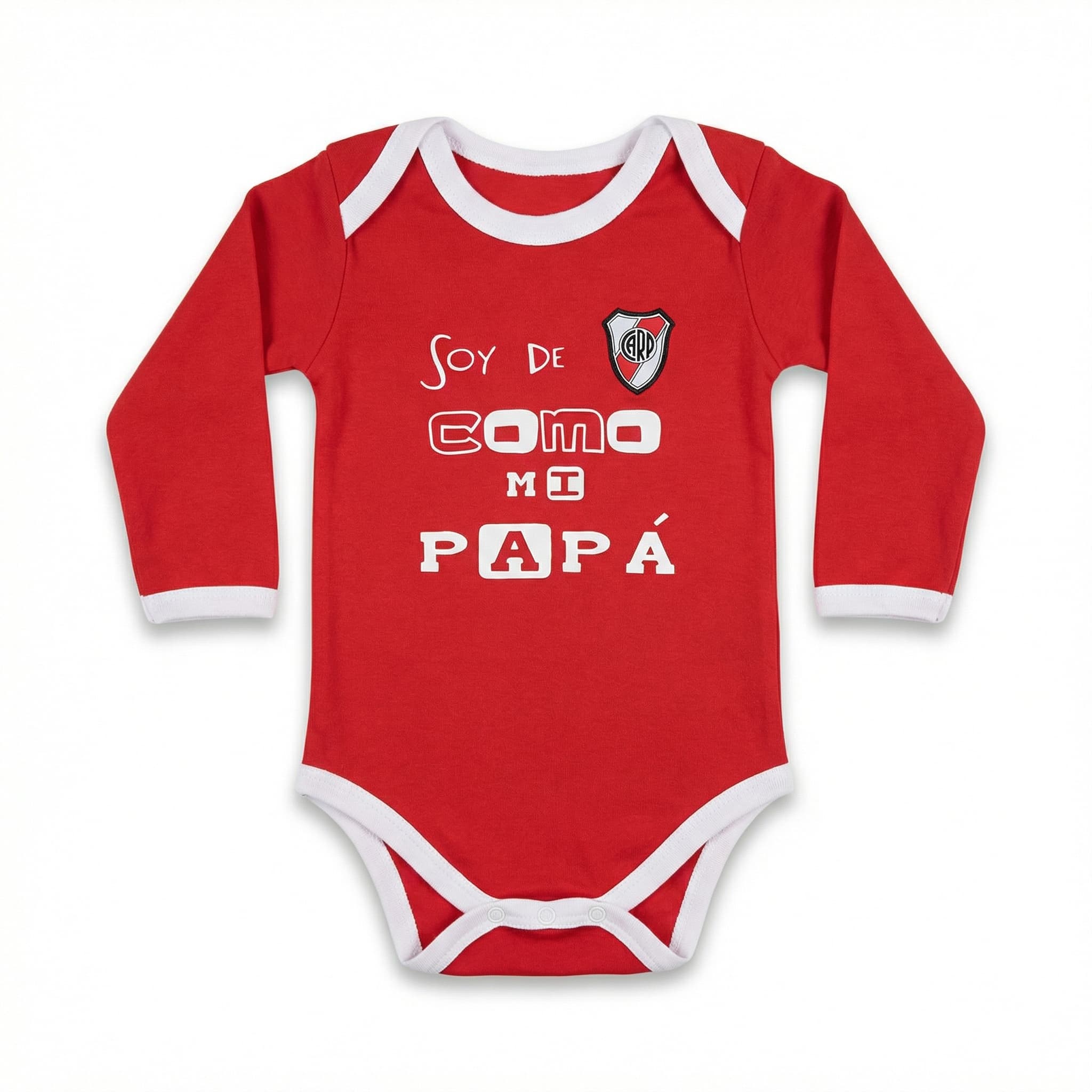 Body River Plate Papá - Manga Larga Infantil