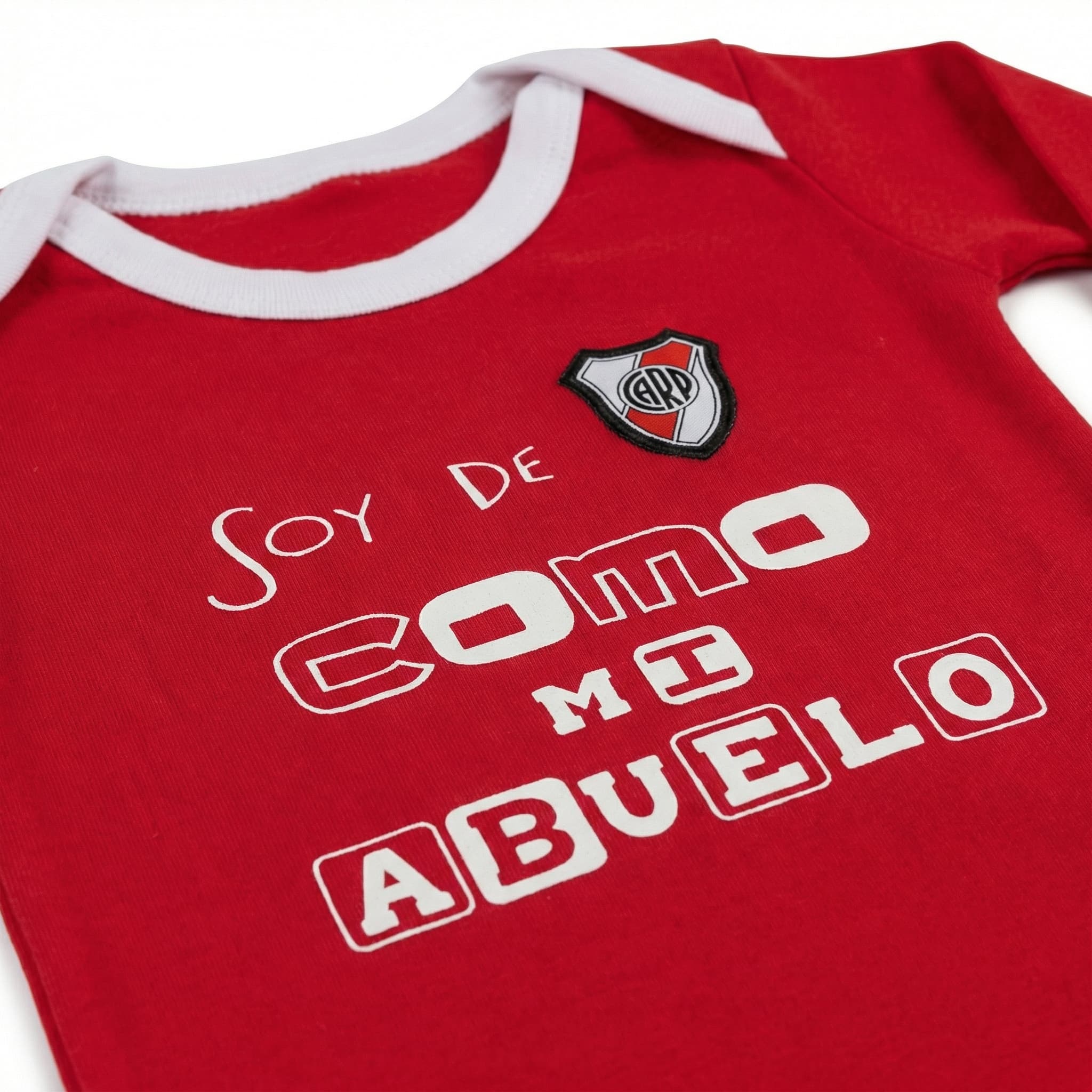 Body Bebé River Plate Soy Como Mi Abuelo - Manga Larga - miniatura 2