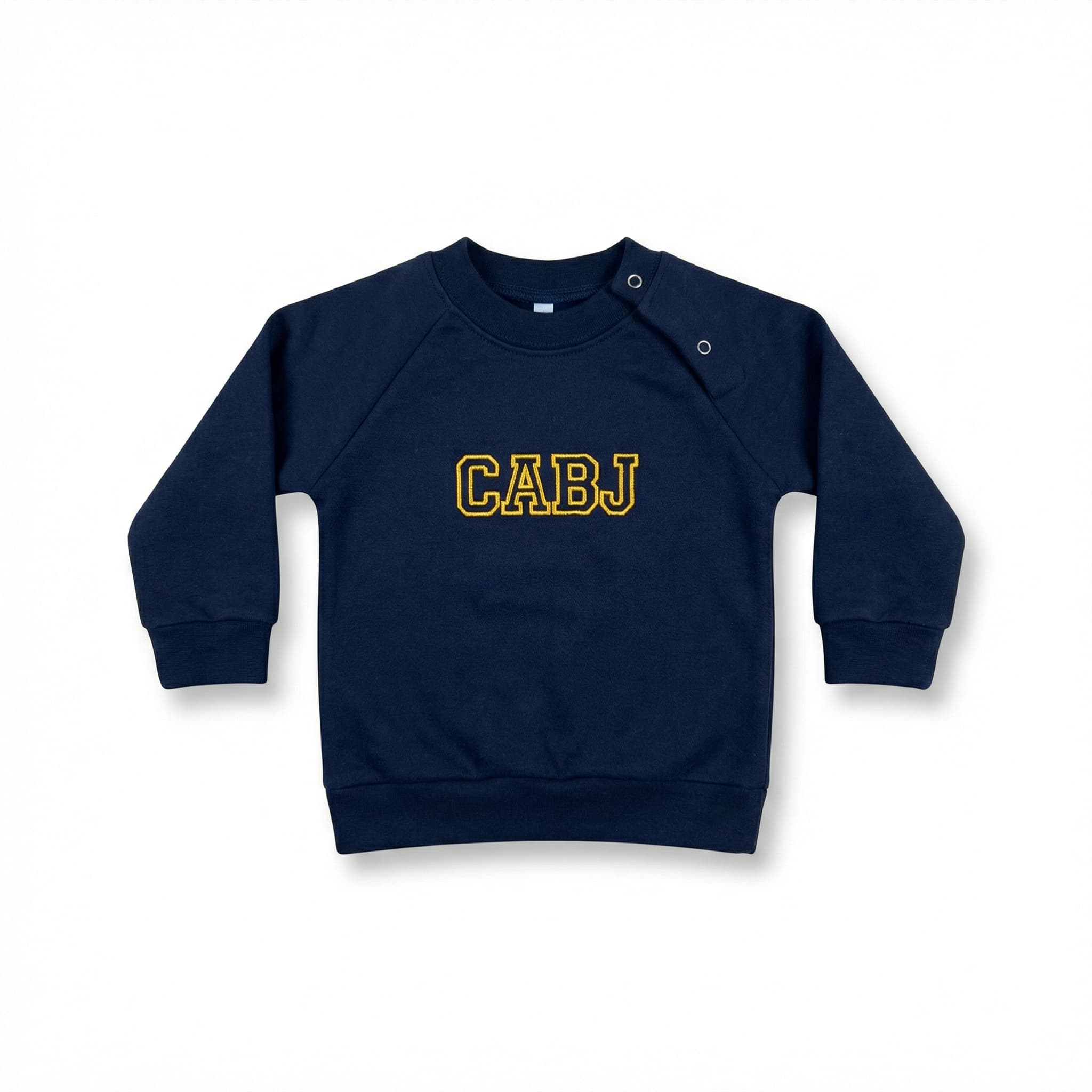 BUZO C/REDONDO BOR/DEL ESCUDO ESPALDA BEBE - imagen 1