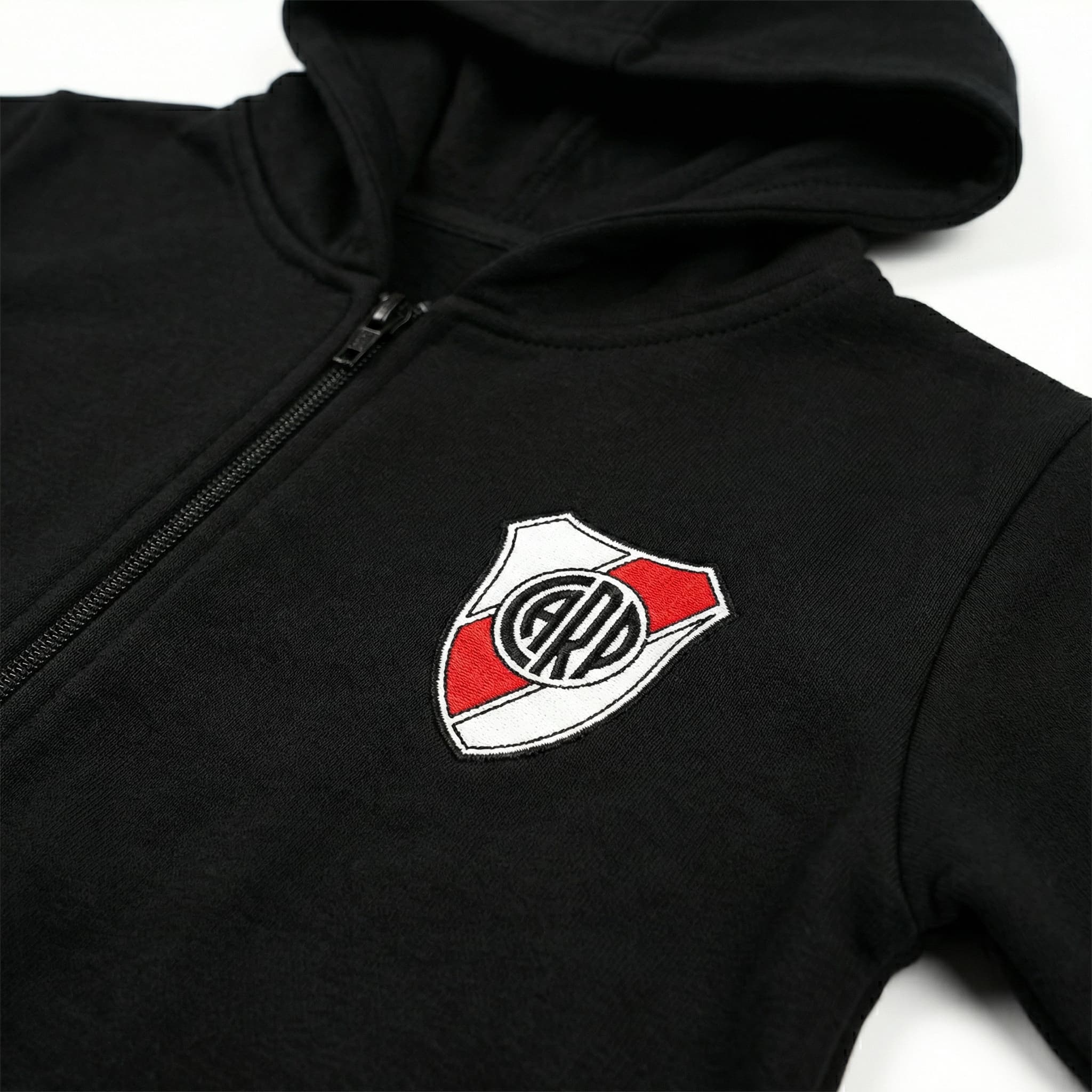 Buzo River Plate Niños - Capucha Negra - miniatura 2