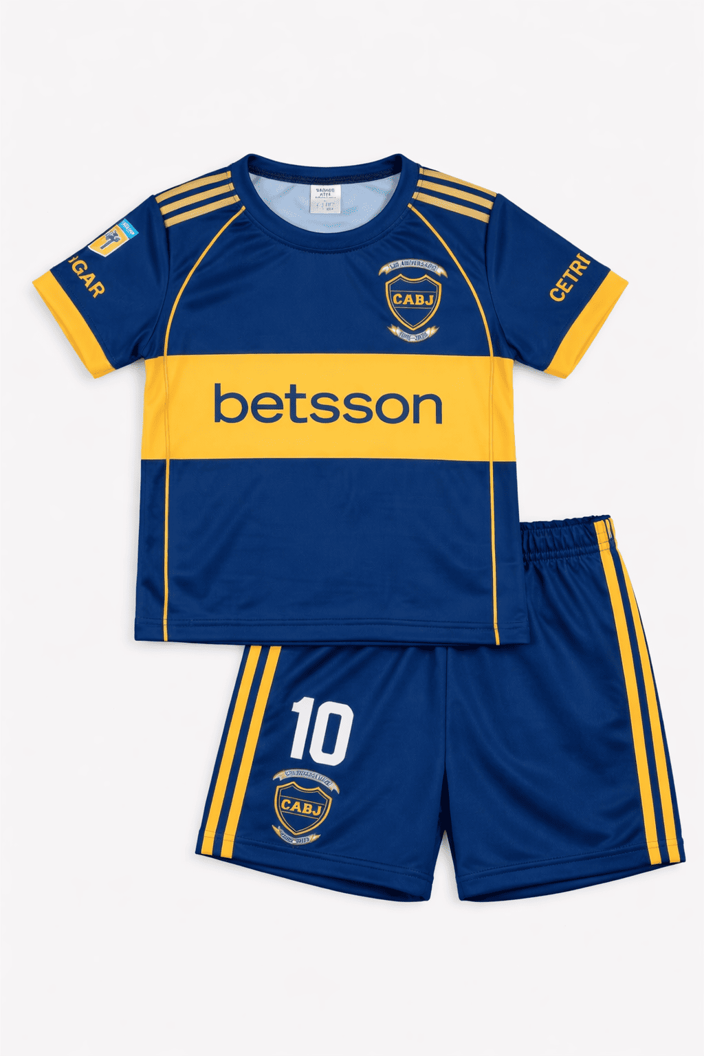CONJUNTO BEBÉ FUTBOL BOCA